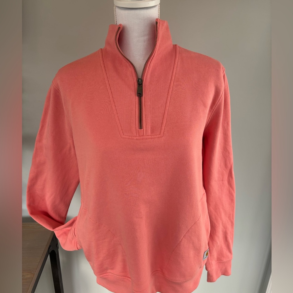Carhartt Quarter Zip Sweatshirt M